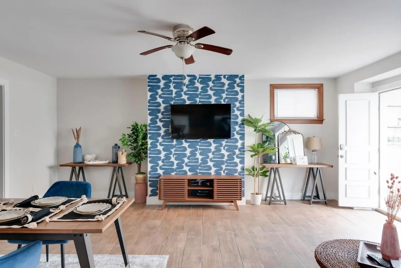 아파트 Prime Location! Cozy Home In Church Hill/Shockoe 리치먼드